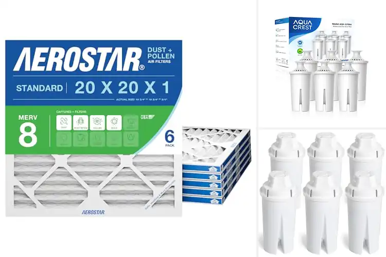 Detailed view of Best 6-Pack Filters for Easy Living