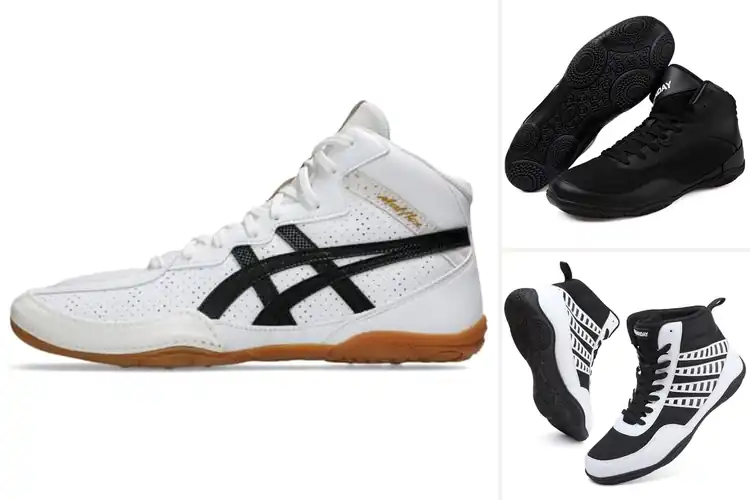 Detailed view of Best Flexible Wrestling Footwear