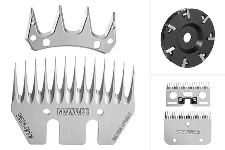 Detailed view of Best Livestock Trimming Blades
