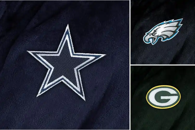 Detailed view of Best NFL Bathrobes